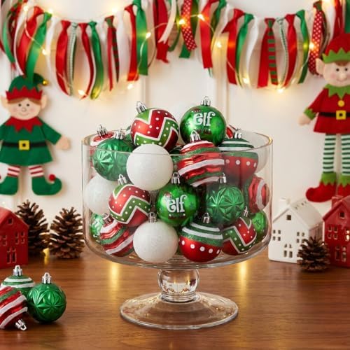 Valery Madelyn 30ct Christmas Ball Ornaments Tree Decorations Set 2.36 Inch