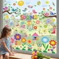 Spring Window Clings for Glass Windows Kids Summer Window Stickers Decor