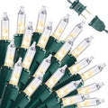 Joiedomi Clear Christmas String Lights Indoor,200(2x100) Mini White Fairy Light,43FT Lighting Decor for Patio Dorm Classroom Bedroom Holiday Wedding Party Garland Birthday Festival,Green Wire