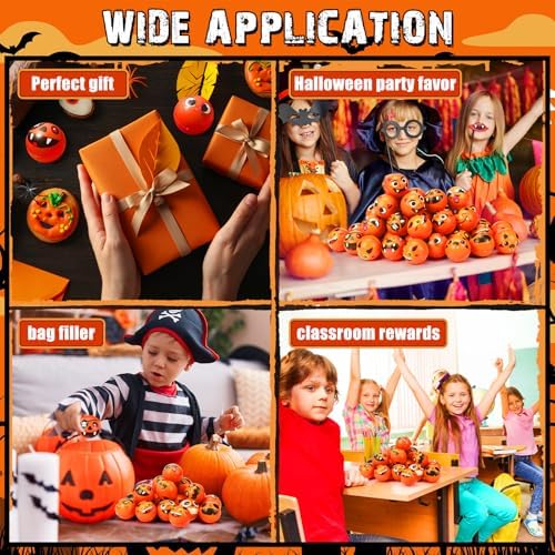 Libima 24 Pcs Mini Face Halloween Fidget Toy Bulk, 2 Inch