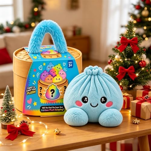 Dumpling Pillow Squishy Jumbo Plush Dumplings Cute