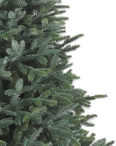 Balsam Hill European Silver Fir - Elegant Artificial Christmas Tree with True Needle Foliage Available Unlit or with LED Clear Lights, Unlit, 9'