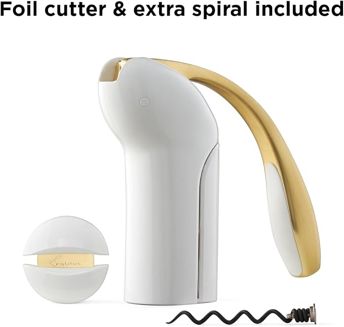 Rabbit Vertical Lever Corkscrew with Foil Cutter