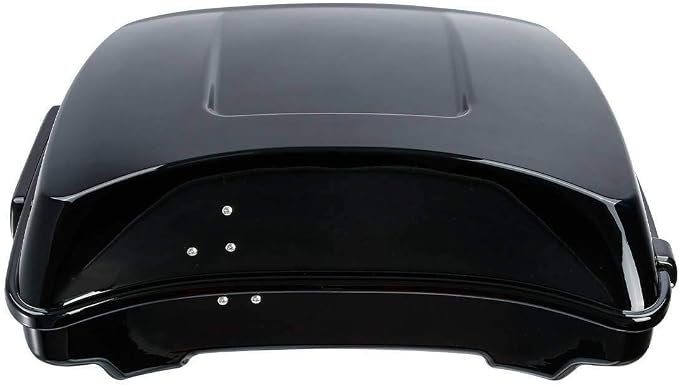 TCMT 5.5" Razor Motorcycle Trunk W/Black Latch Fit For Harley 2014-2025 Touring CVO Road King Road Glide Street Glide Electra Glide Pack