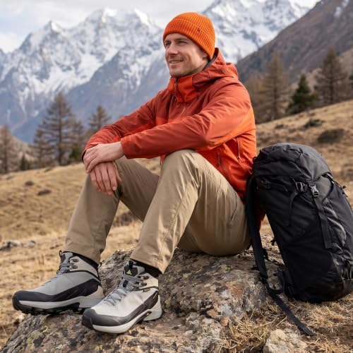 HUMTTO Men's Lightweight Waterproof-Pro Hiking Boots