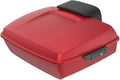 Advanblack Road Glide Tour Trunk Pack Wicked Red Denim Chopped Tour Trunk Pack Backrest Pad for '97-'25 Harley Touring Road King Street Glide Electra Glide CVO models
