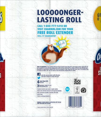 Charmin Ultra Strong Bathroom Tissue - 6 Jumbo Rolls