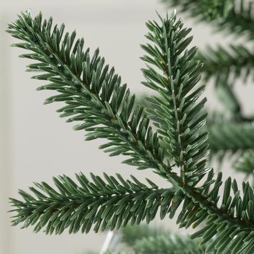Balsam Hill European Silver Fir - Elegant Artificial Christmas Tree with True Needle Foliage Available Unlit or with LED Clear Lights, LED Clear, 9'