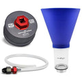 Motivx Tools Oil Filter Wrench, Drain Tool, and Advanced Engine Oil Funnel Set for Toyota & Lexus 2.0L - 5.7L Engines with Cartridge Style Oil Filter Systems