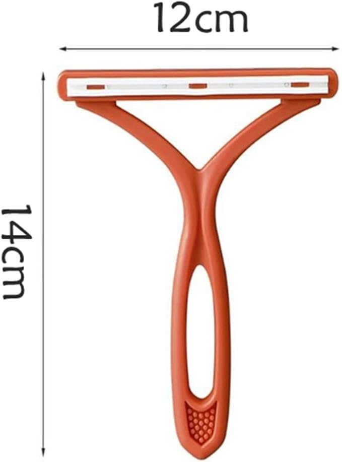 Carpet hair remover tool，Silicone Double Sided Pet Hair Remover Lint Remover Clean Tool Shaver Sweater Cleaner Fabric Shaver Scraper for Clothes Carpet-Pink, Jtmfqjq14