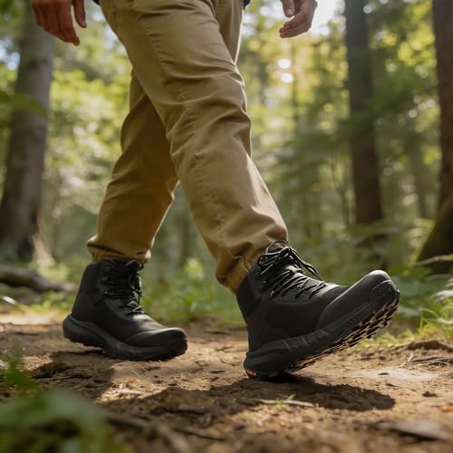 NORTIV 8 Men's Waterproof Military Tactical Work Boots