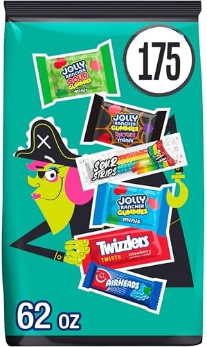 Hershey Assorted Fruit Flavored Halloween Candy Bulk Variety Pack, 62 oz