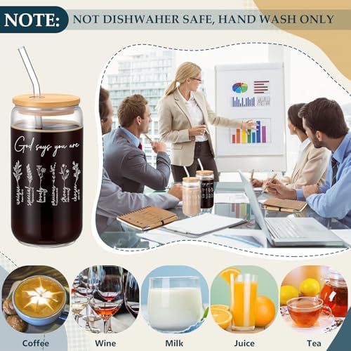 60 Pcs Women Christian Gifts Bulk, Gold Says You Are