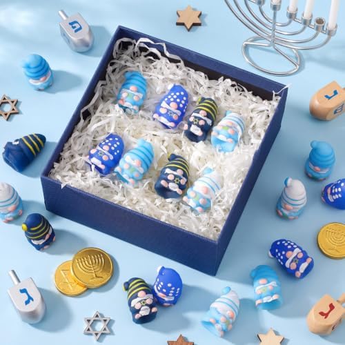 Thenshop 20 Pcs Hanukkah Star of David Gnome Ball Bulk