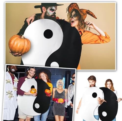 HooLing 2 Pcs Halloween Couples Costumes for Adult