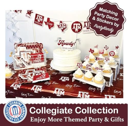Texas A&M Aggies 12-Day Christmas Ornament Advent Calendar Football Gift