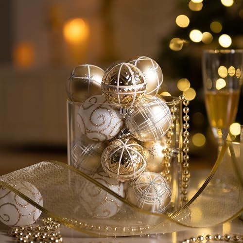 Valery Madelyn 35ct Christmas Tree Decorations Ball Ornaments 2.36 Inches