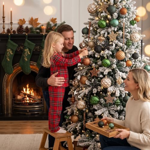 Valery Madelyn 100ct Christmas Tree Decorations Ball Ornaments Set