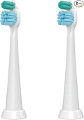 TAO Clean Sonic Electric Toothbrush Replacement Heads (2-Pack) – Orthodontic Head – Replacement Heads for the TAO Clean Electric Toothbrush and Docking Station