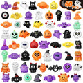 OCHIDO Halloween Party Favors for Kids-60Pack Halloween Squishy Toys Bulk