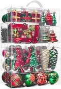 Valery Madelyn 155ct Christmas Tree Decorations Ball Ornaments Set
