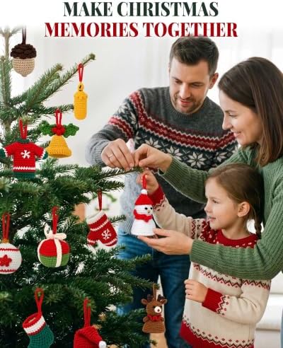 Crochet Ornament Advent Calendar 2026 Christmas Gift for Women Families