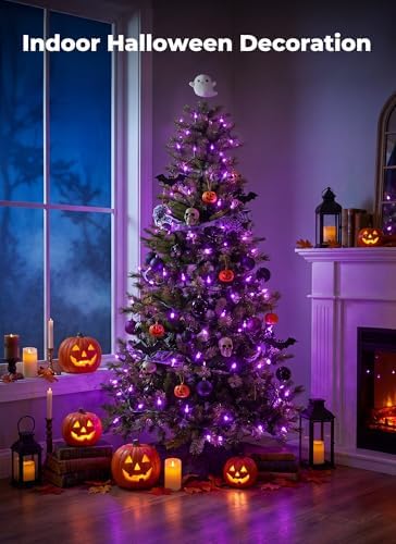 Minetom Halloween String Lights Outdoor 100 Count 20 Feet Incandescent Bulb