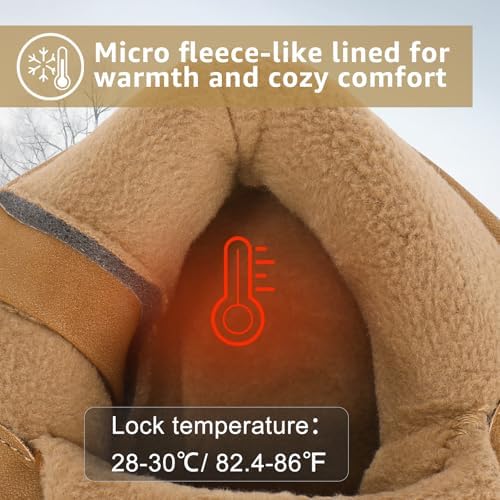 STQ Duck Boots for Women Waterproof Winter Boots Insulated Snow Boots