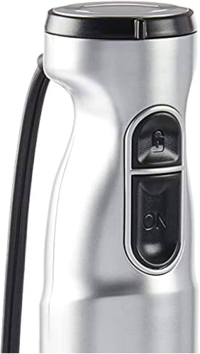 Cuisinart Smart Stick Two-Speed Corded Hand Blender, Powerful Immersion Blender with 300-Watt Motor Blends Shakes, Smoothies, Puree, Baby Food, Soups & Sauces, CSB-175SVP1, Silver