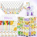 KONEUK 60 Pack Bulk Lip Balm, Facial Mask and Hand Cream Sets, Thank You Gifts and Bridesmaid Gifts for Guests, Birthday Gifts, Teacher Appreciation Gifts, Wedding Favors and Bulk Small Gifts