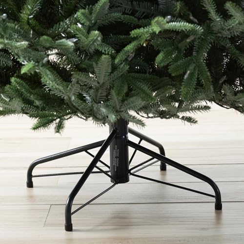 Balsam Hill European Silver Fir - Elegant Artificial Christmas Tree with True Needle Foliage Available Unlit or with LED Clear Lights, LED Clear, 8'