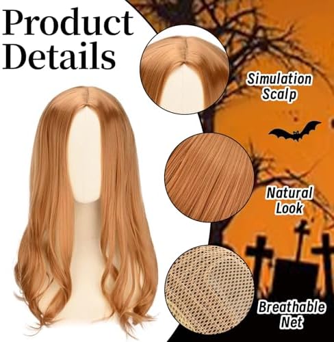 4 Pcs Halloween Horror Movie Costume Accessory Cosplay Outfit Dress Bow Tie Sleeves Socks for Halloween Cosplay Party Dress Up(6-7Y)