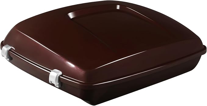 5.5" Razor Motorcycle Trunk W/Latch Key Fit For Harley 2014-2025 Touring CVO Road King Street Glide Electra Glide Ultra Limited Pack Midnight Crimson