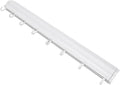 Zunate Wall Mounted Clothes Drying Rack, 23.6 Inch Retractable Aluminum Laundry Drying Net with Adhesive Installation for Bathroom or Laundry Room (White)