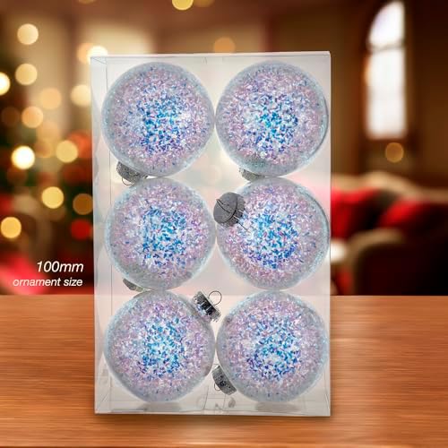Kurt Adler NB0017G Noble Gems Glass Baby Girl Ornament, 4 Piece Set for Christmas
