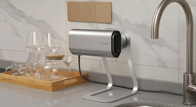 LilMonster AIOLUS Ultra-Compact Automatic Hand Dryer High Speed Air Wiper w/Washable Filter Low Noise 110v 700W