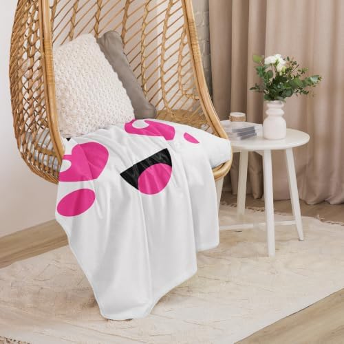 Squishy Dumpling Easy Halloween Costume Graphic Sherpa Throw Blanket