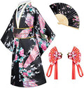 Japanese Traditional Dress Kimono Robe for Kids Girls Costume