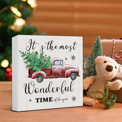 Christmas Decorations - It's the Most Wonderful Time of the Year Decor