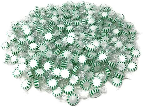 Spearmint Starlights Hard Candy Mints, Individually Wrapped, 48 Oz