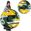 Big Mouth Inc NFL Snow Tube, Heavy Duty Inflatable Snow Sled for Winter Tubing, Ride-On Snow Tube with Handles for Kids and Adults, Outdoor Winter Fun and Football Fan Gifts