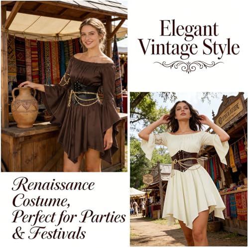 Renaissance Costume Women Pirate outfit Ren Fairy Dress Halloween Costume
