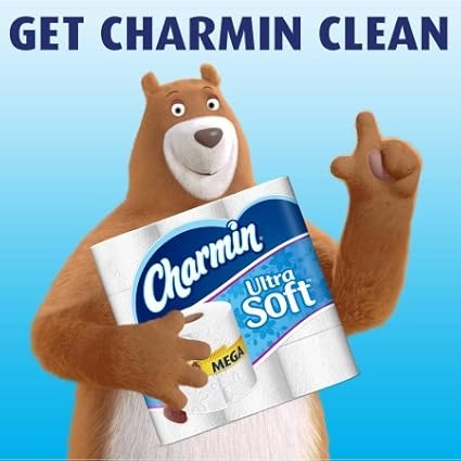 Charmin Ultra Soft Toilet Paper 6 Mega Rolls (Pack of 3)
