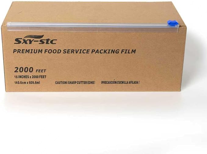 16 Inch x 2000 Feet Plastic Cling Wrap