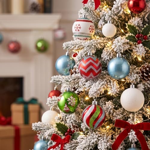 Valery Madelyn 30ct Christmas Ornaments Tree Decorations Set 2 Inch