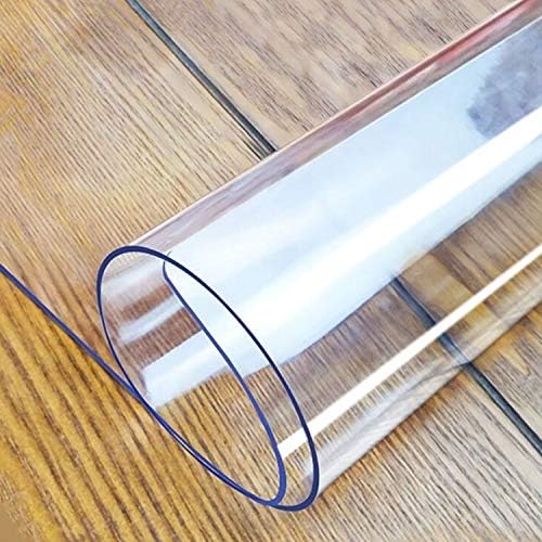 LovePads Clear Table Cover Protector 40 x 72 Inch, 2mm Thick Plastic Mat