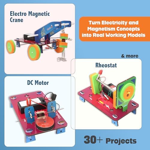Butterfly EduFields 30in1 STEM Science Projects Kit for Kids Ages 8-10-12