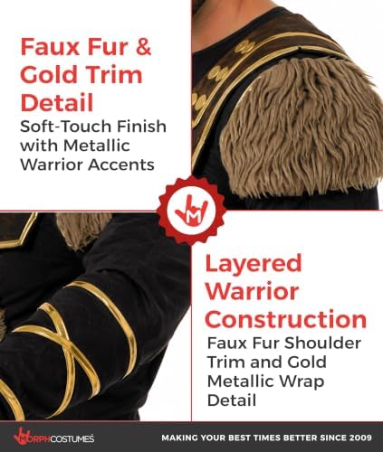 Morph Viking Costume Men, Halloween Costumes for Men
