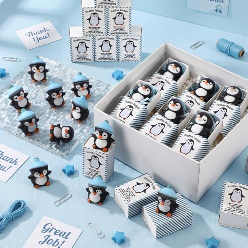 24 Sets Penguin Gifts Positive Motivational Party Favors