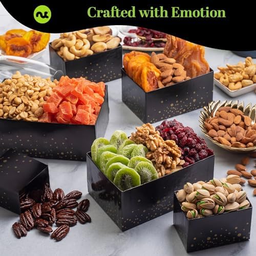 NUT CRAVINGS Gourmet Collection (12 Assortments) Happy Birthday Treats